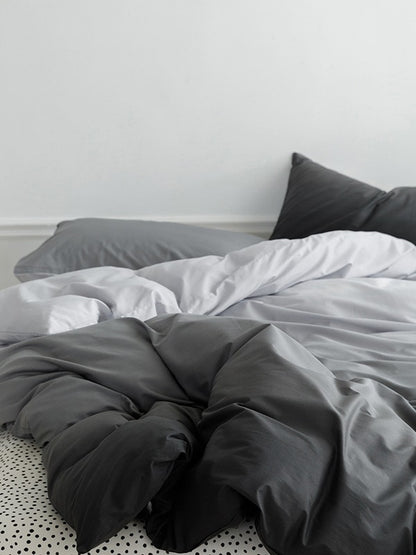 Horizon Gradient Cotton Duvet Cover original reference image 2