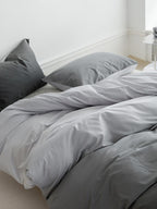 Horizon Gradient Cotton Duvet Cover original reference image 4