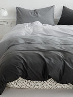 Horizon Gradient Cotton Duvet Cover original reference image 5