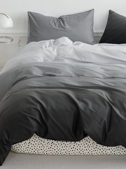 Horizon Gradient Cotton Duvet Cover original reference image 5