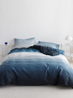 Horizon Gradient Cotton Duvet Cover original reference image 9