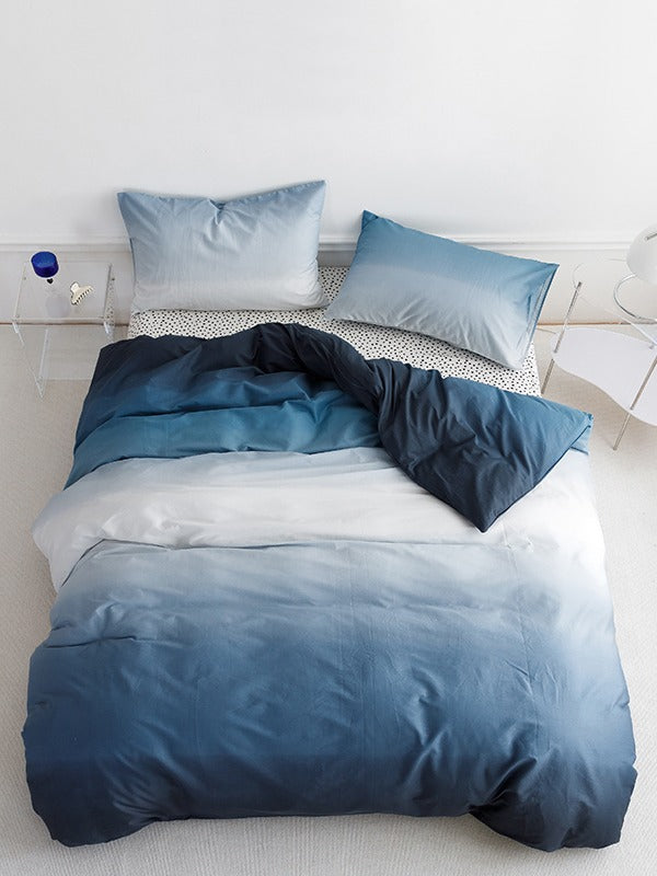 Horizon Gradient Cotton Duvet Cover original reference image 12