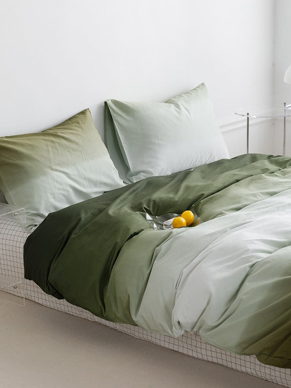 Horizon Gradient Cotton Duvet Cover original reference image 14