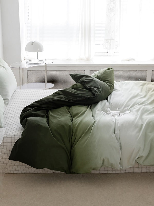 Horizon Gradient Cotton Duvet Cover original reference image 15