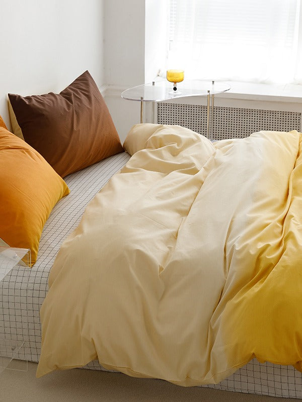 Horizon Gradient Cotton Duvet Cover original reference image 21