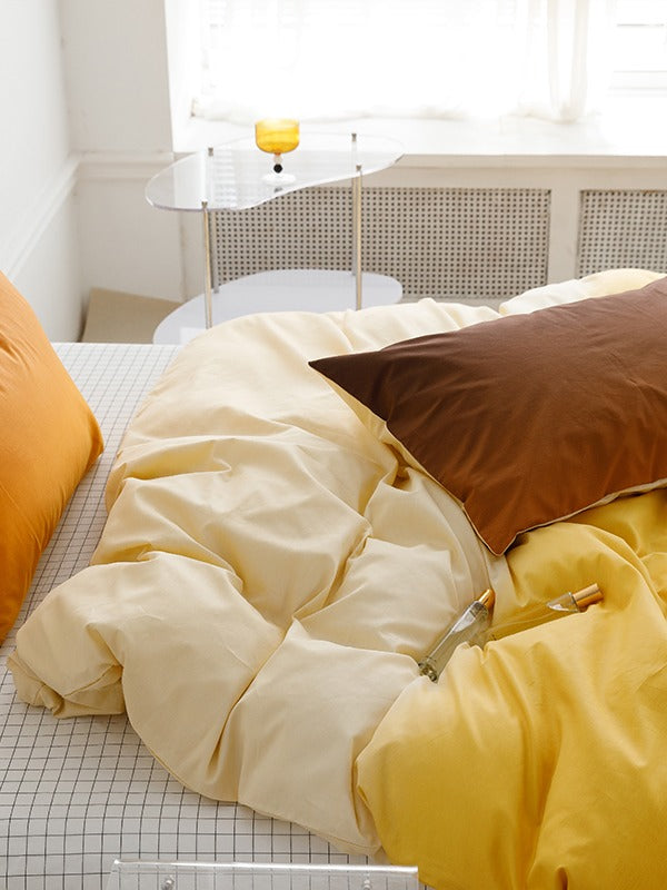 Horizon Gradient Cotton Duvet Cover original reference image 22