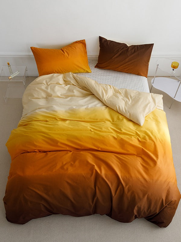 Horizon Gradient Cotton Duvet Cover original reference image 24