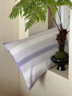Lavender Mist Jacquard Cotton Duvet Cover original reference image 9