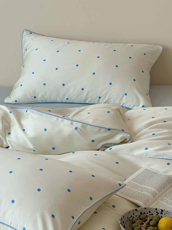 Lemon Fizz Tencel Duvet Cover original reference image 4