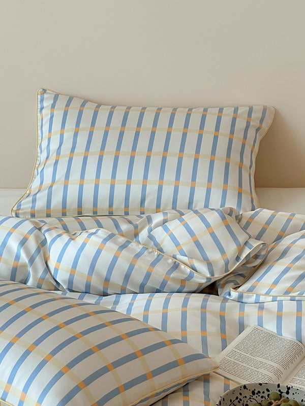Lemon Fizz Tencel Duvet Cover original reference image 8