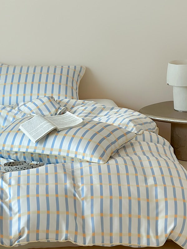 Lemon Fizz Tencel Duvet Cover original reference image 10