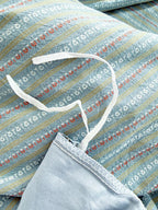 Loom Stripe Washed Cotton Duvet Cover original reference image 27