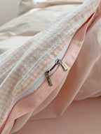 Loom Stripe Washed Cotton Duvet Cover original reference image 31