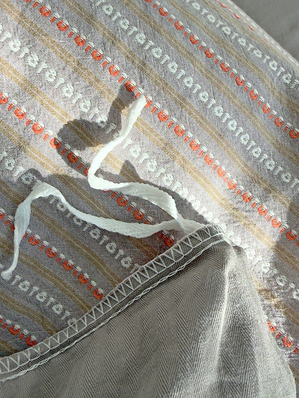 Loom Stripe Washed Cotton Duvet Cover original reference image 39