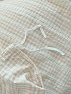 Loom Stripe Washed Cotton Duvet Cover original reference image 44