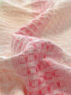 Loom Waffle Stripe Cotton Duvet Cover original reference image 2