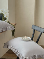 Luna Ruffle Cotton Muslin Pillowcase original reference image 12