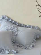 Luna Ruffle Cotton Muslin Pillowcase original reference image 24