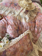 Maison Ruffle Printed Cotton Muslin Duvet Cover original reference image 23