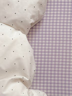 Mallow Contrast Washed Cotton Duvet Cover original reference image 19
