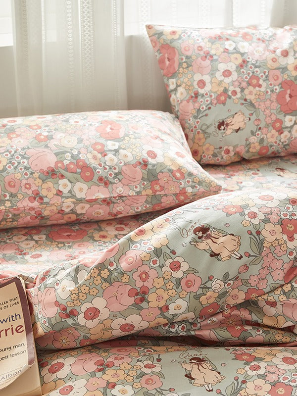 Meadow Atelier Printed Cotton Duvet Cover original reference image 3