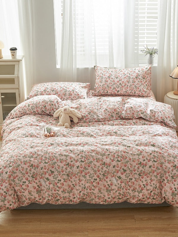 Meadow Atelier Printed Cotton Duvet Cover original reference image 7
