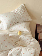Meadow Clip Jacquard Brushed Cotton Duvet Cover original reference image 7