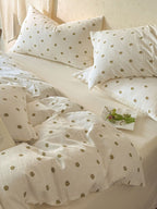 Meadow Clip Jacquard Brushed Cotton Duvet Cover original reference image 13