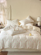Meadow Clip Jacquard Brushed Cotton Duvet Cover original reference image 33
