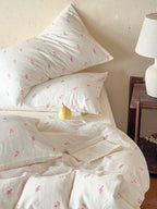 Meadow Clip Jacquard Brushed Cotton Duvet Cover original reference image 39