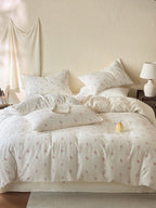 Meadow Clip Jacquard Brushed Cotton Duvet Cover original reference image 42