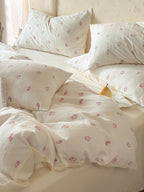 Meadow Clip Jacquard Brushed Cotton Duvet Cover original reference image 46