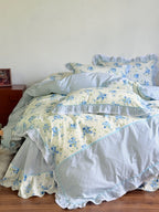 Meadow Garden Printed Cotton Duvet Cover original reference image 8
