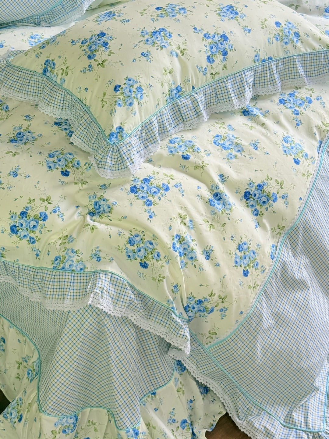 Meadow Garden Printed Cotton Duvet Cover original reference image 9