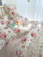 Meadow Garden Printed Cotton Duvet Cover original reference image 13