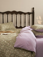 Meadow Muslin Floral Duvet Cover original reference image 4