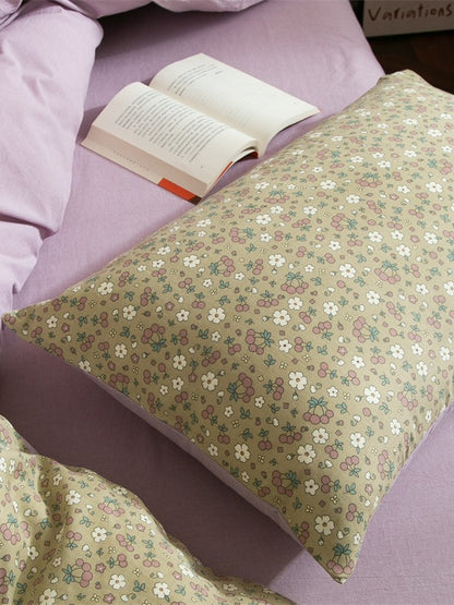 Meadow Muslin Floral Duvet Cover original reference image 6