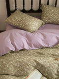 Meadow Muslin Floral Duvet Cover original reference image 8