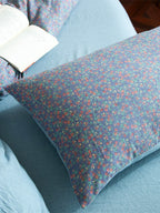 Meadow Muslin Floral Duvet Cover original reference image 14