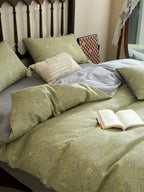 Meadow Muslin Floral Duvet Cover original reference image 18