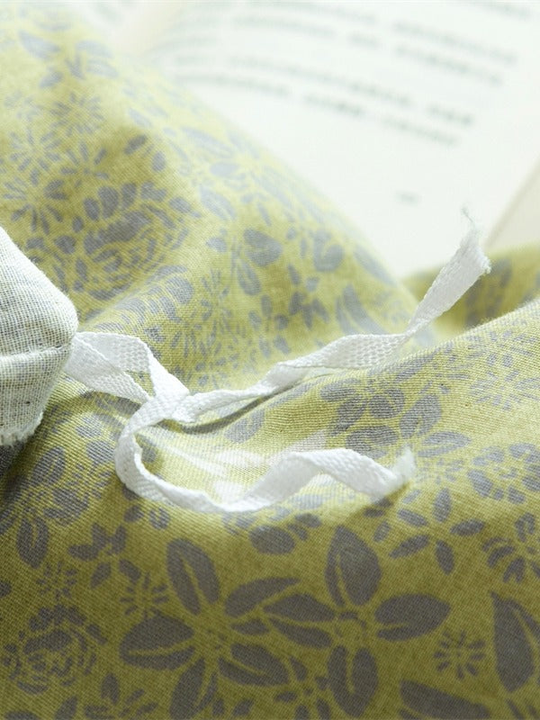 Meadow Muslin Floral Duvet Cover original reference image 25