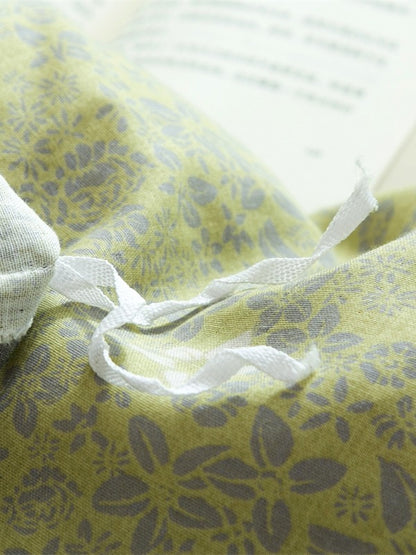Meadow Muslin Floral Duvet Cover original reference image 25