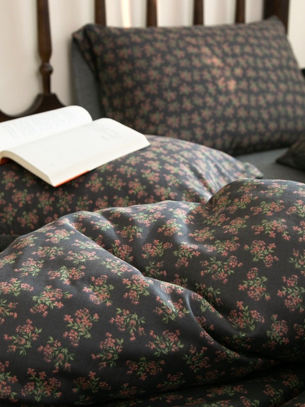 Meadow Muslin Floral Duvet Cover original reference image 28