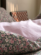 Meadow Muslin Floral Duvet Cover original reference image 36