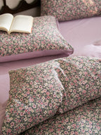 Meadow Muslin Floral Duvet Cover original reference image 38