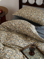 Meadow Muslin Floral Duvet Cover original reference image 43