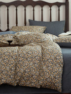 Meadow Muslin Floral Duvet Cover original reference image 44