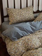 Meadow Muslin Floral Duvet Cover original reference image 49