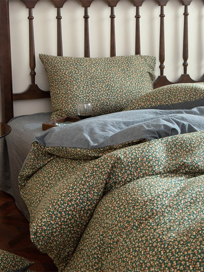 Meadow Muslin Floral Duvet Cover original reference image 50