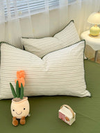 Meridian Stitch Washed Cotton Duvet Cover original reference image 19